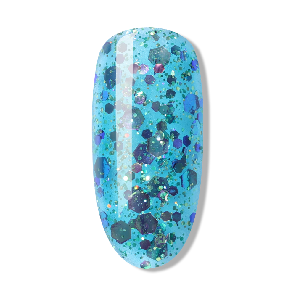 Bluesky Gel Polish, Aqua Luster