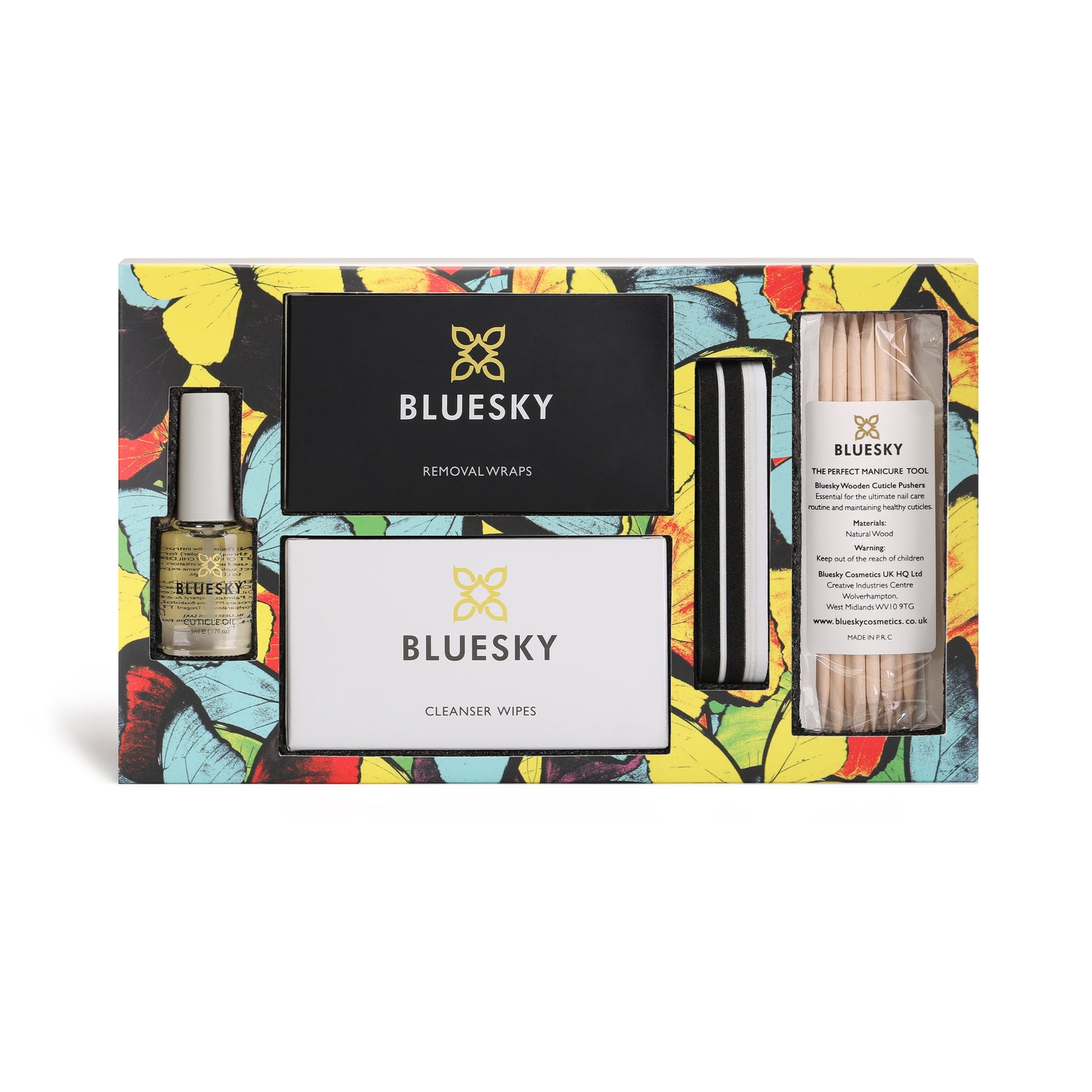 Bluesky Remove & Revive Kit, Gel Polish Removal and Care Kit
