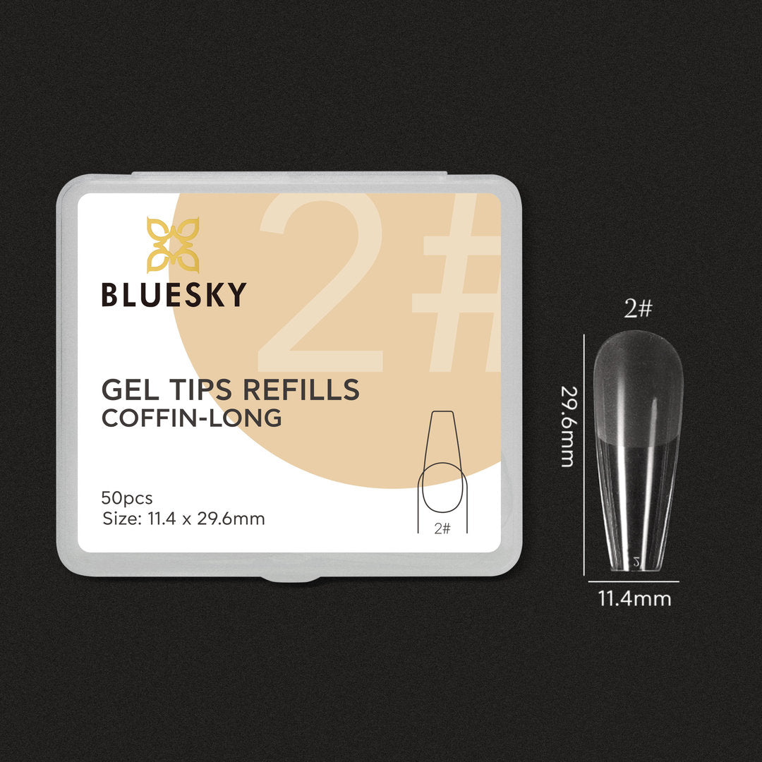 Bluesky Geelitippien täyttöpaketti, Coffin 50 kpl