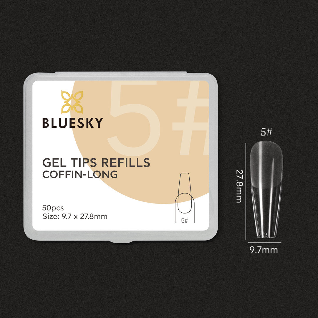 Bluesky Geelitippien täyttöpaketti, Coffin 50 kpl