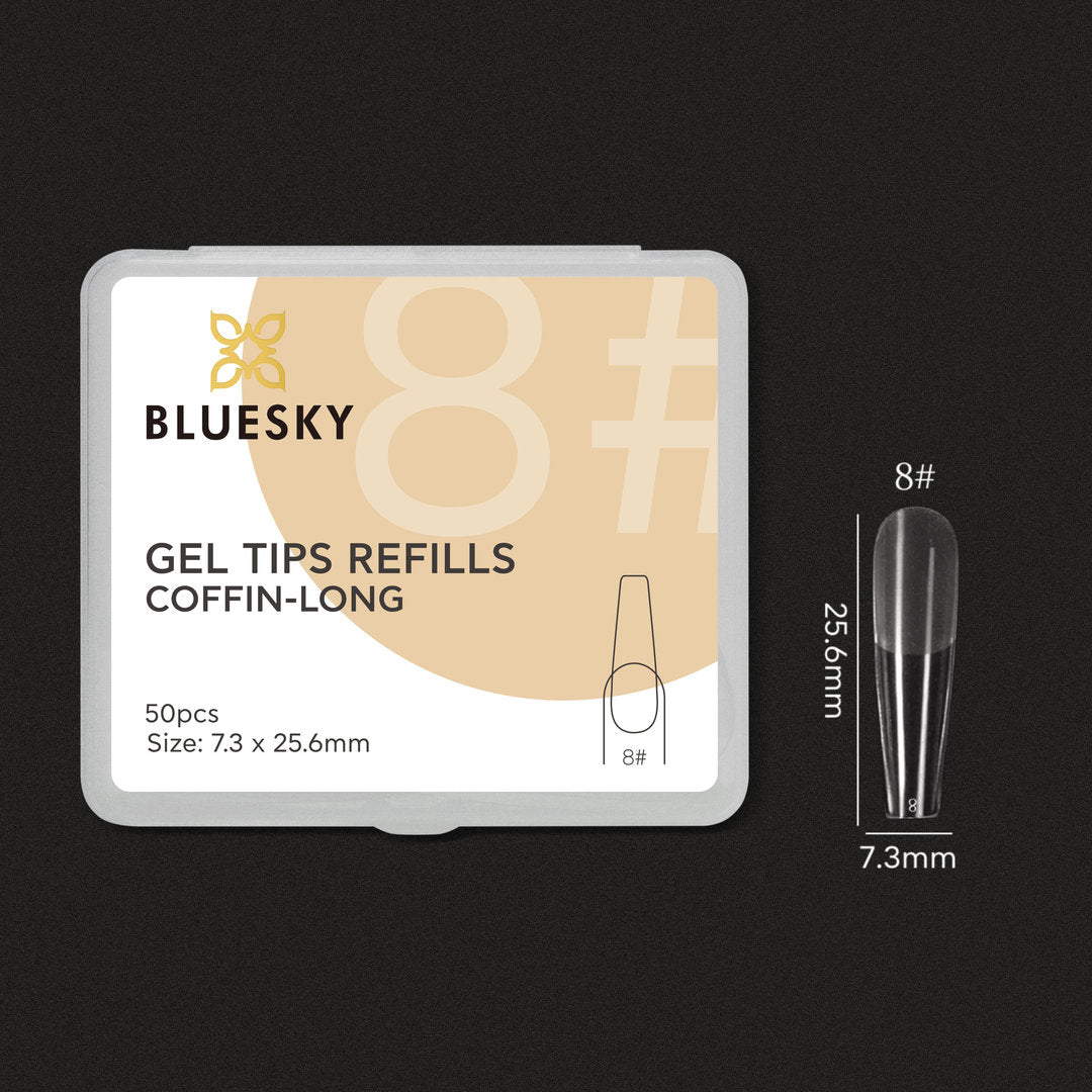 Bluesky Geelitippien täyttöpaketti, Coffin 50 kpl