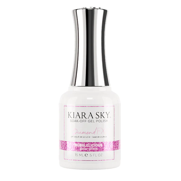 Kiara Sky FX Gel Polish, Bubblelicious