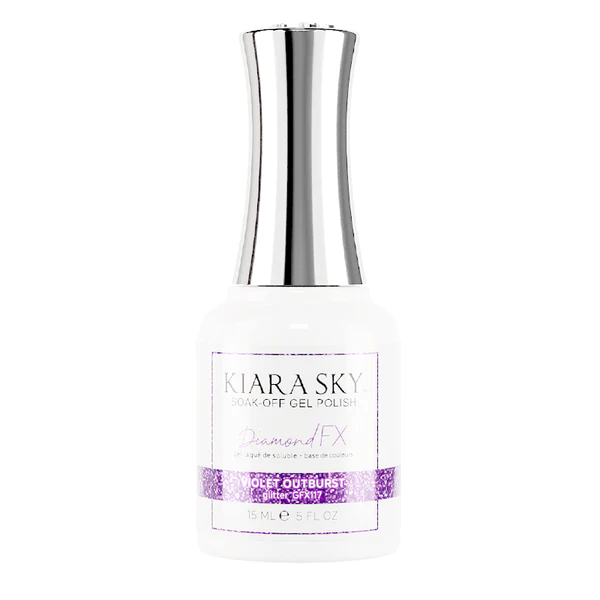 Kiara Sky FX Gel Polish, Violet Outburst