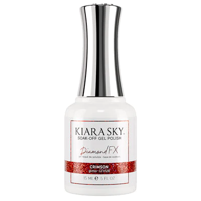 Kiara Sky FX Gel Polish, Crimson