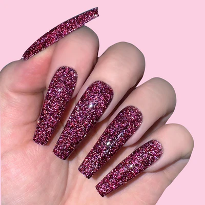 Kiara Sky FX Gel Polish, Crimson
