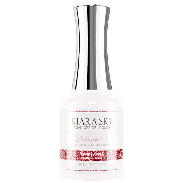 Kiara Sky FX Gel Polish, Candy Apple