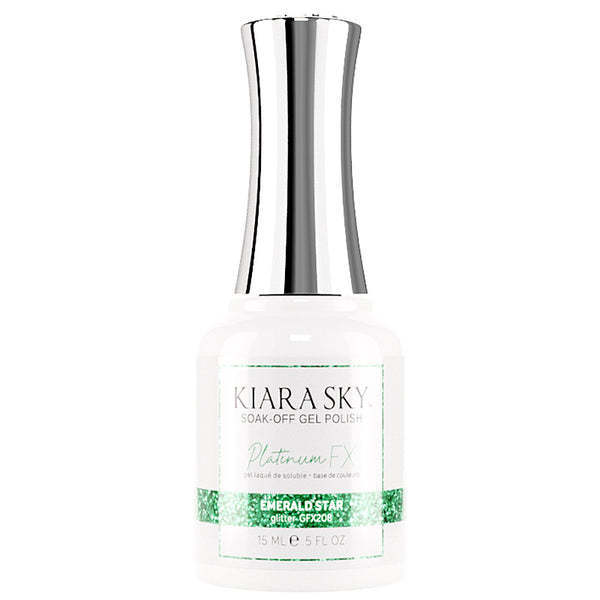 Kiara Sky FX Gel Polish, Emerald Star