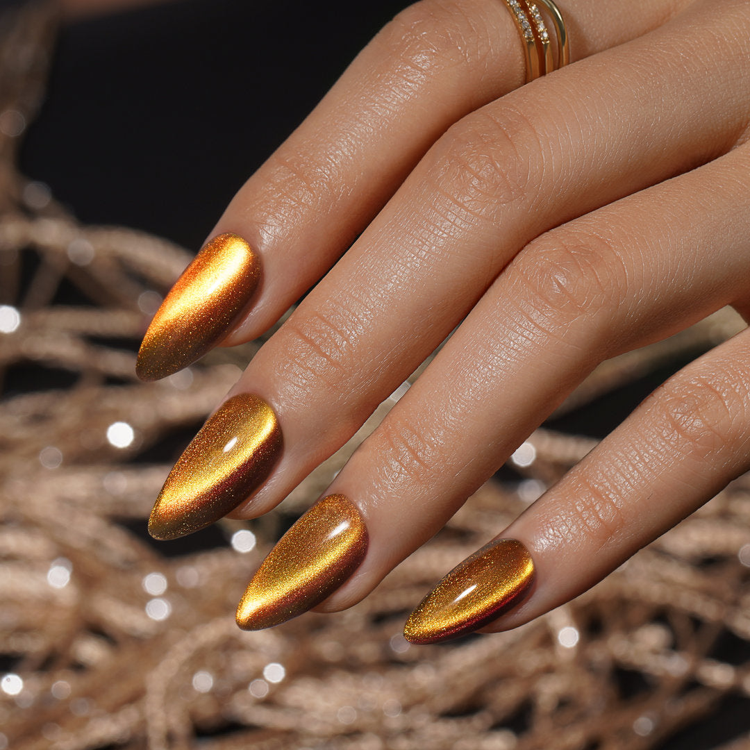Bluesky Magnetic Gel Polish, Tangerine Dream