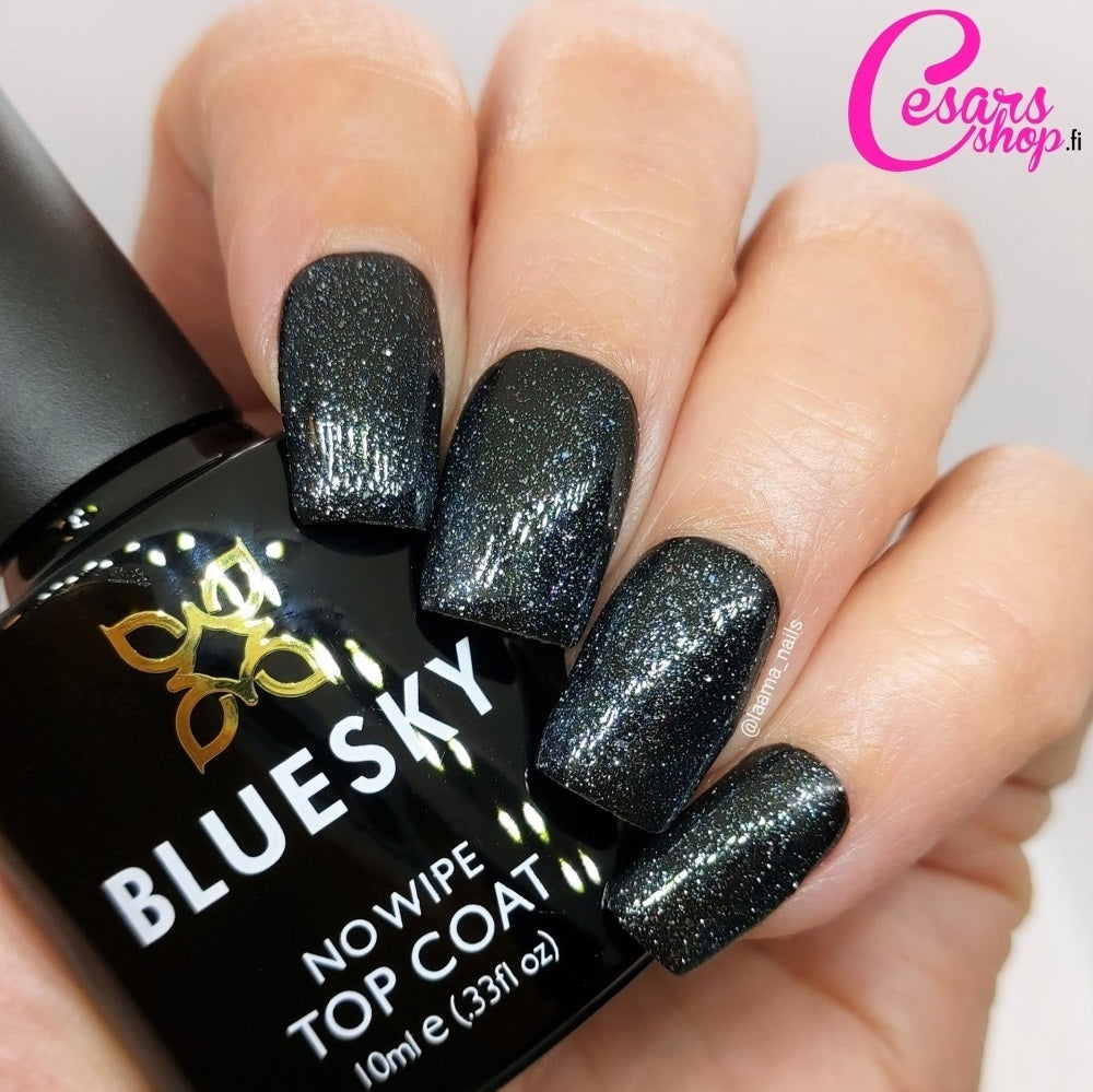 Bluesky No Wipe Glitter Gel Top Coat, GTC01