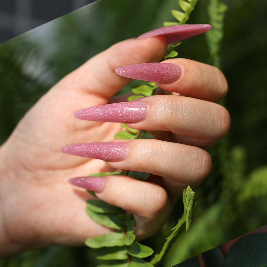 Bluesky Shimmering Gum Acrygel, Foxy Pink Road