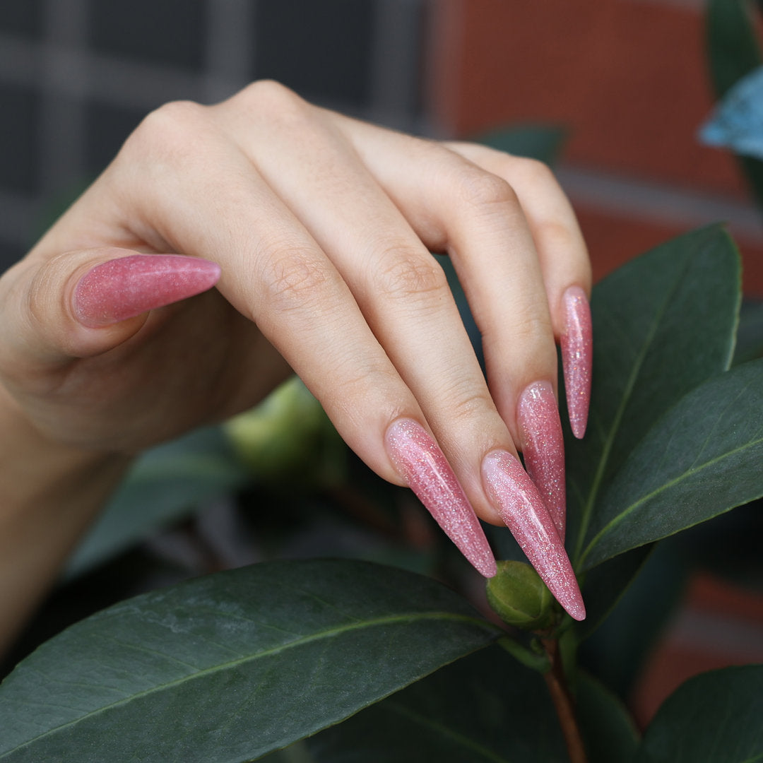 Bluesky Shimmering Gum Acrygel, Foxy Pink Road