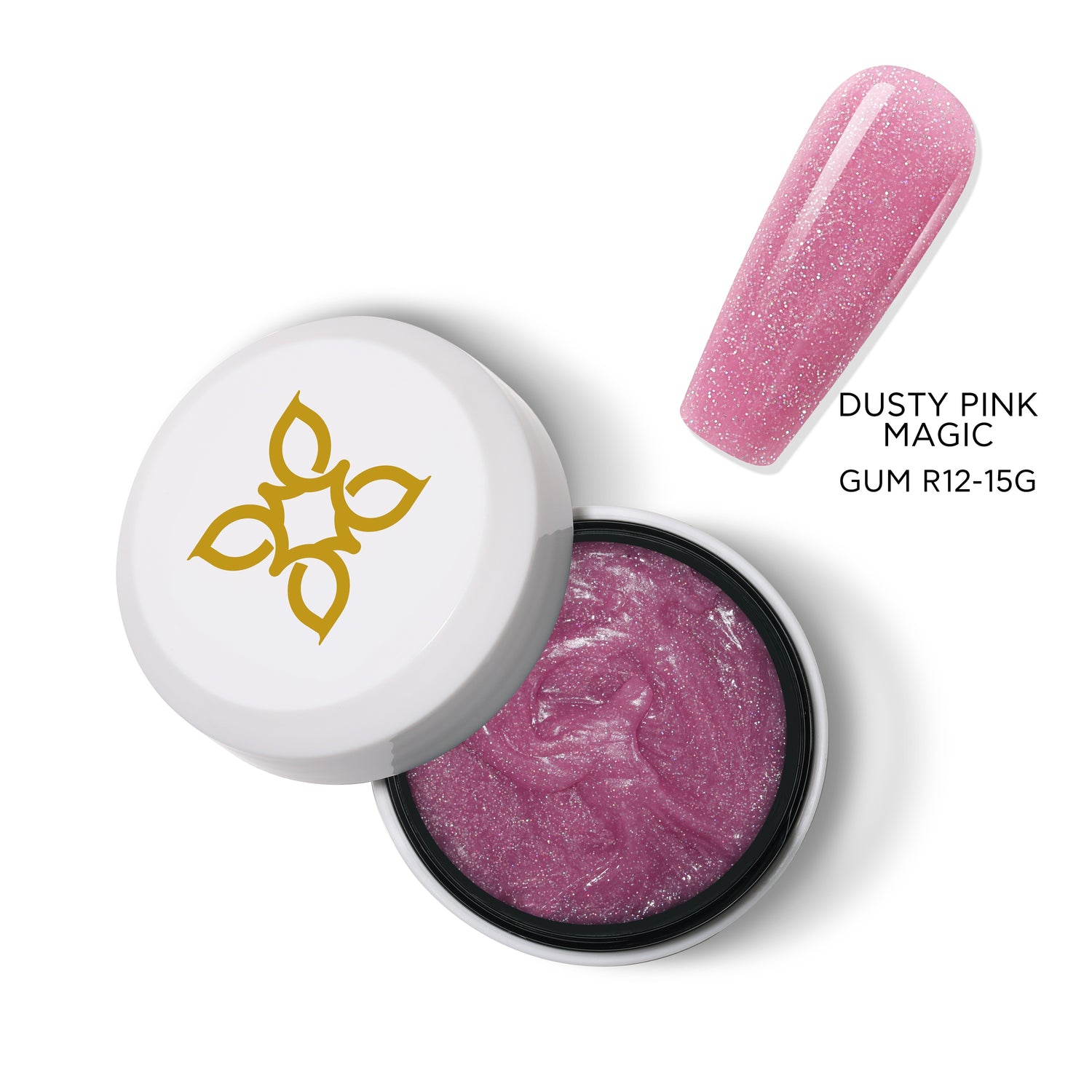 Bluesky Shimmering Gum Acrygel, Dusty Pink Magic