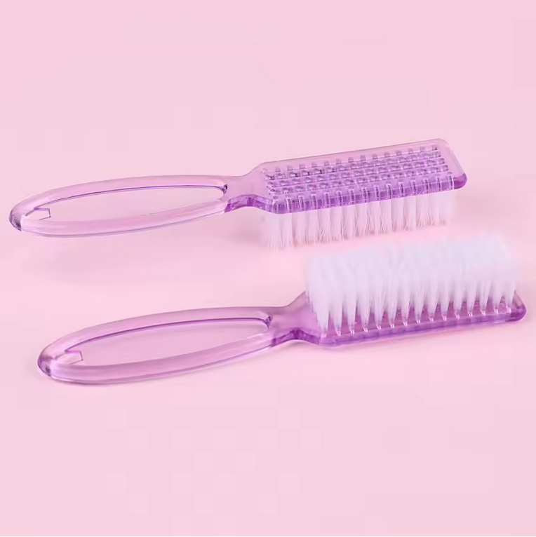 Manicure Brush Clear Lilac