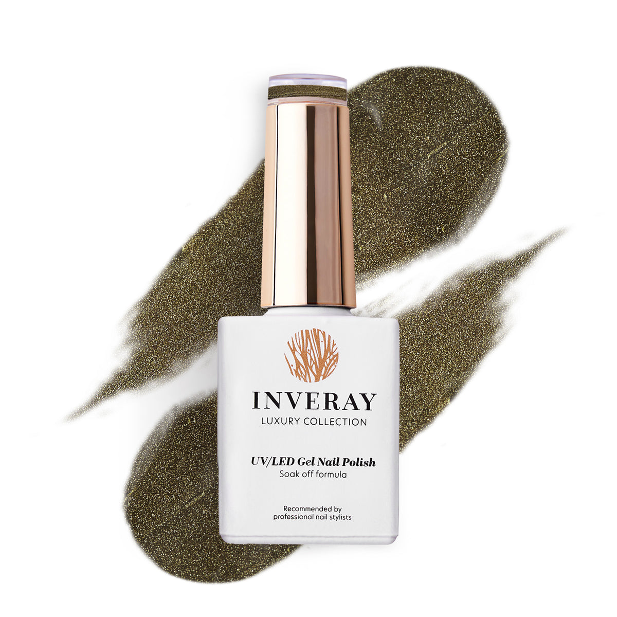 Inveray Luxury Magneettigeelilakka, 318 Obsidian Moss