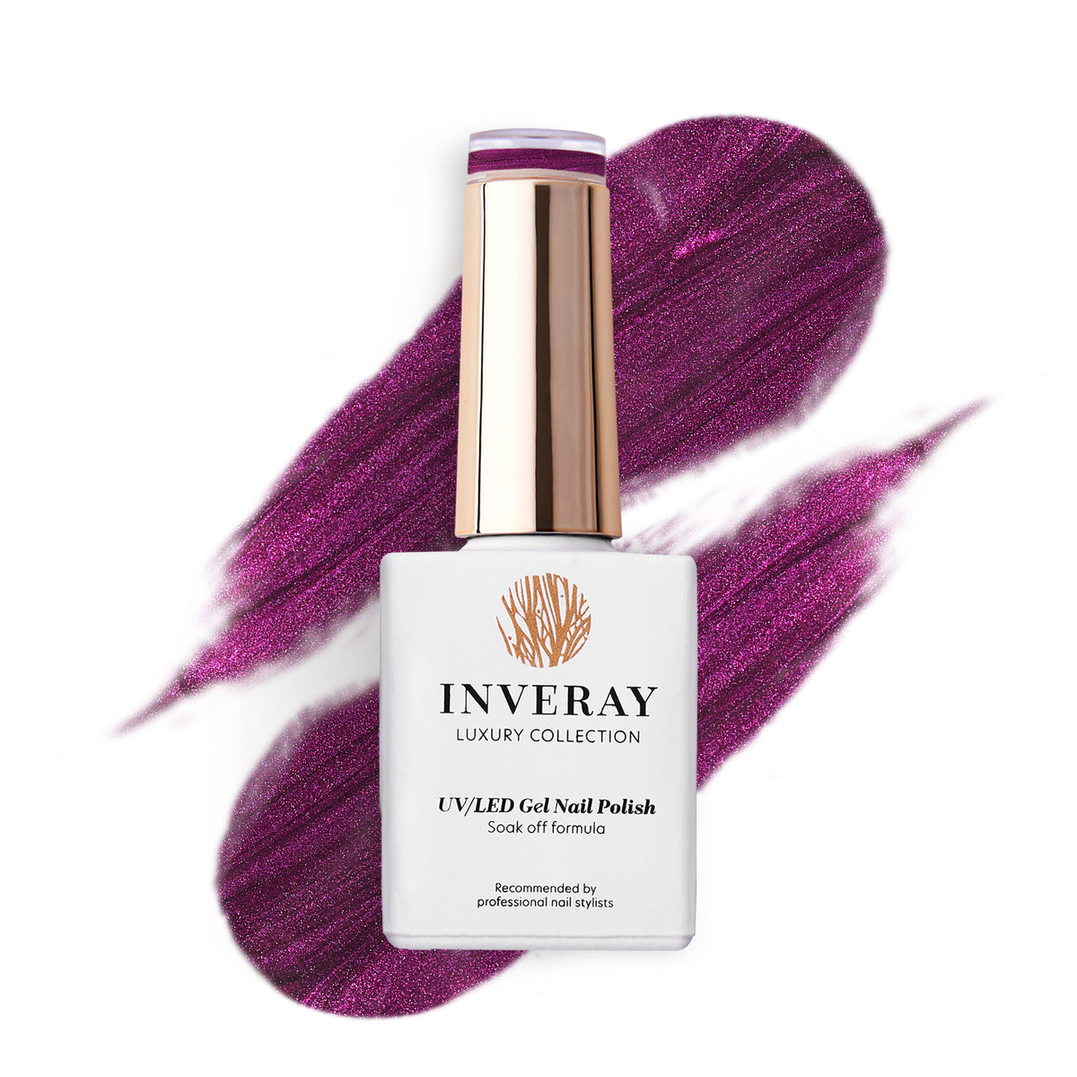 Inveray Luxury Magneettigeelilakat, 320 Royal Plum