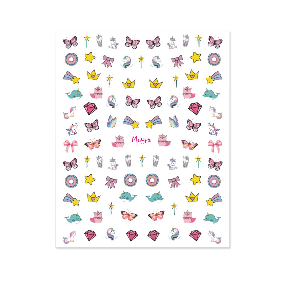 Moyra Kids Nail Stickers for Children No. 01