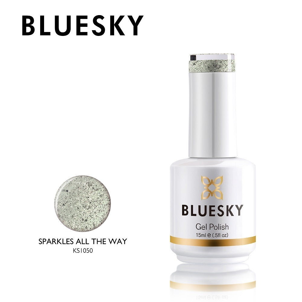 Bluesky Gel Polish, Sparkles All The Way