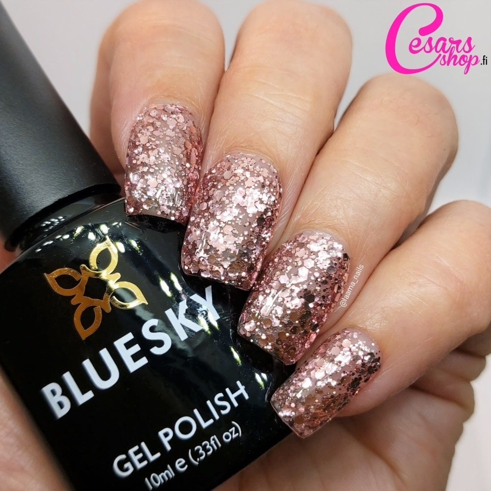 Bluesky Gel Polish, Rose Mist