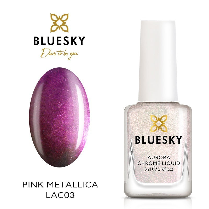 Bluesky Aurora Chrome Liquid, Pink Metallica