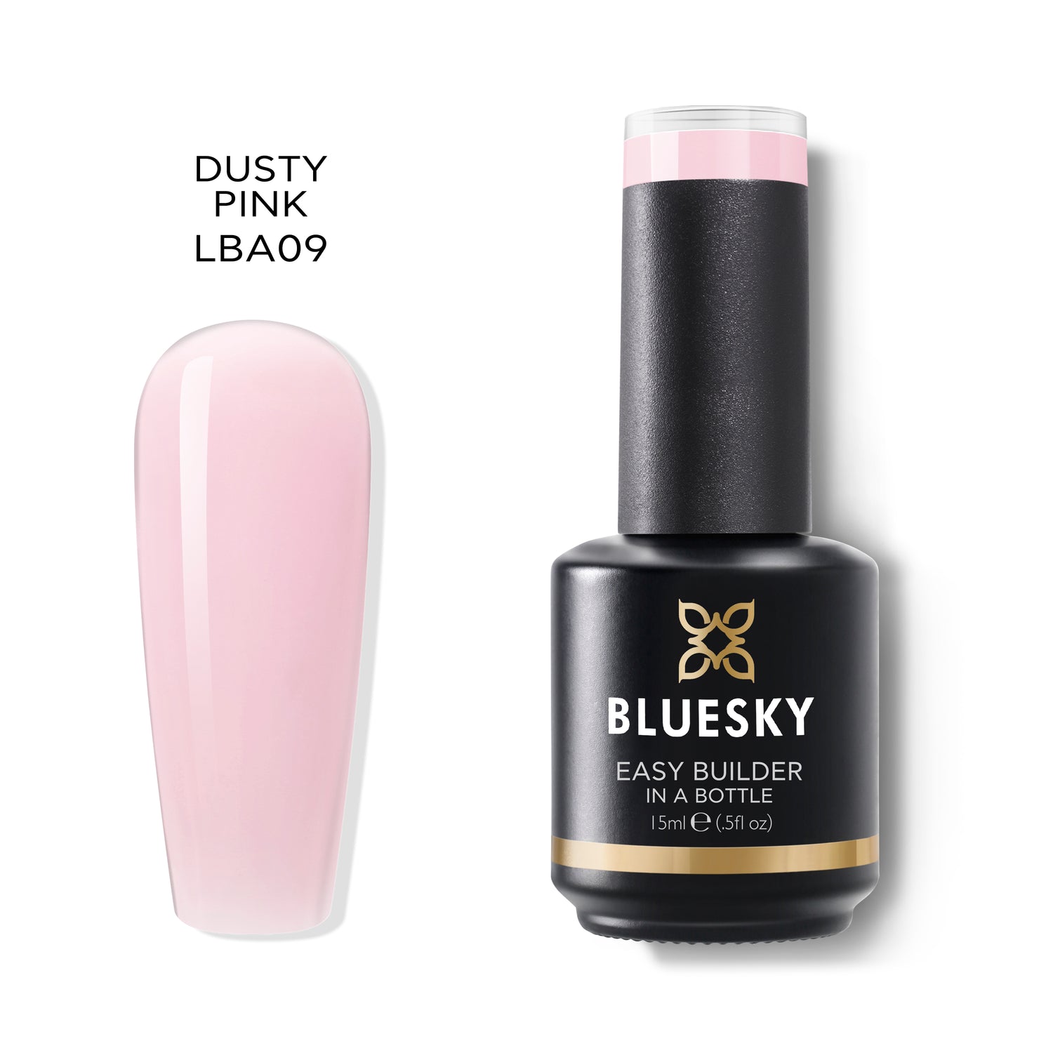 Bluesky Fast & Easy Builder Gel, Dusty Pink