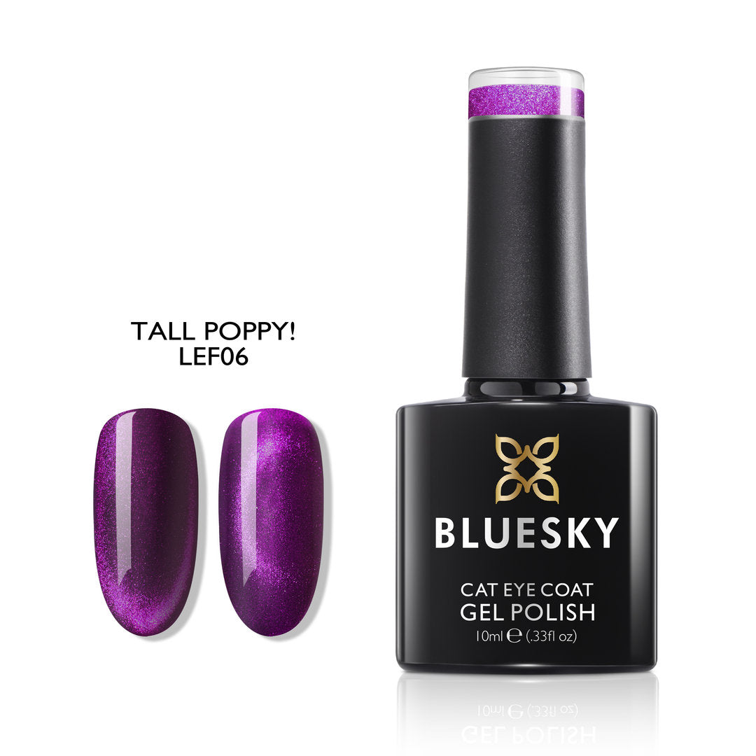 Bluesky Magnetic Gel Polish, Tall Poppy