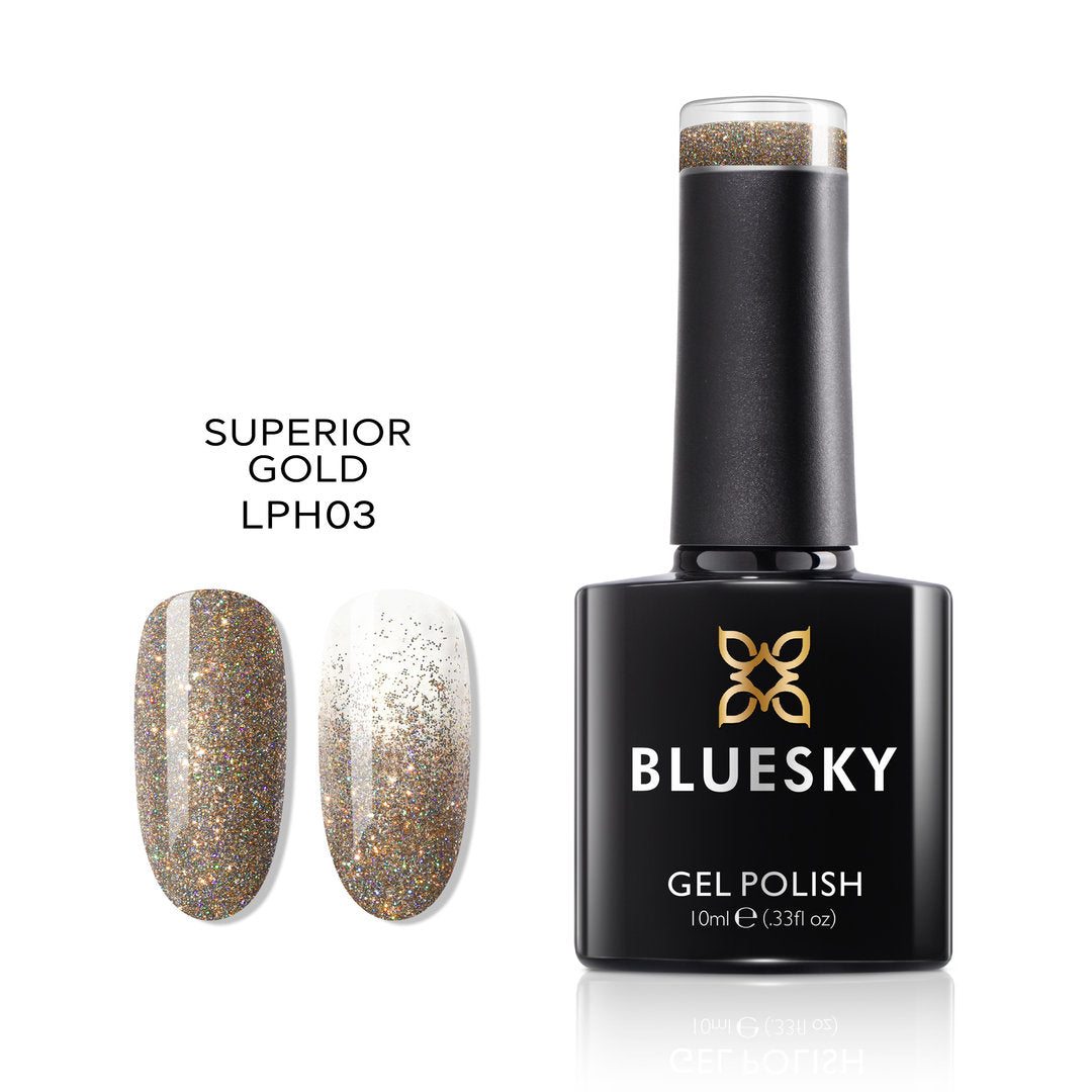 Bluesky Gel Polish, Superior Gold