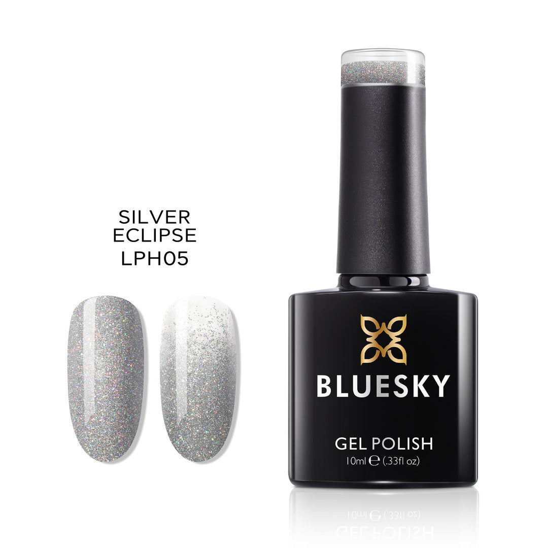 Bluesky Gel Polish, Silver Eclipse
