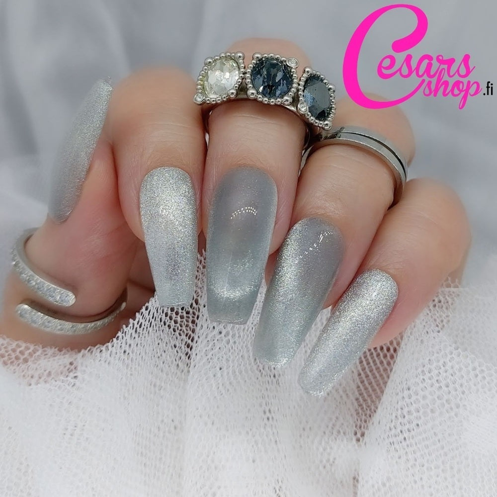 Bluesky Magnetic Gel Polish, Silver Stardust