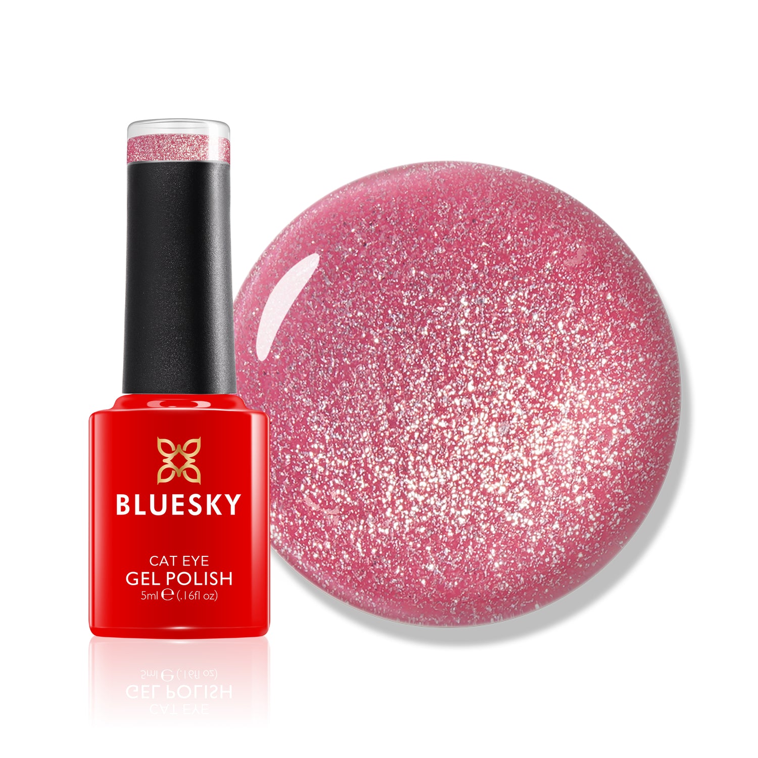 Bluesky Magnetic Gel Polish, Ruby Radiance