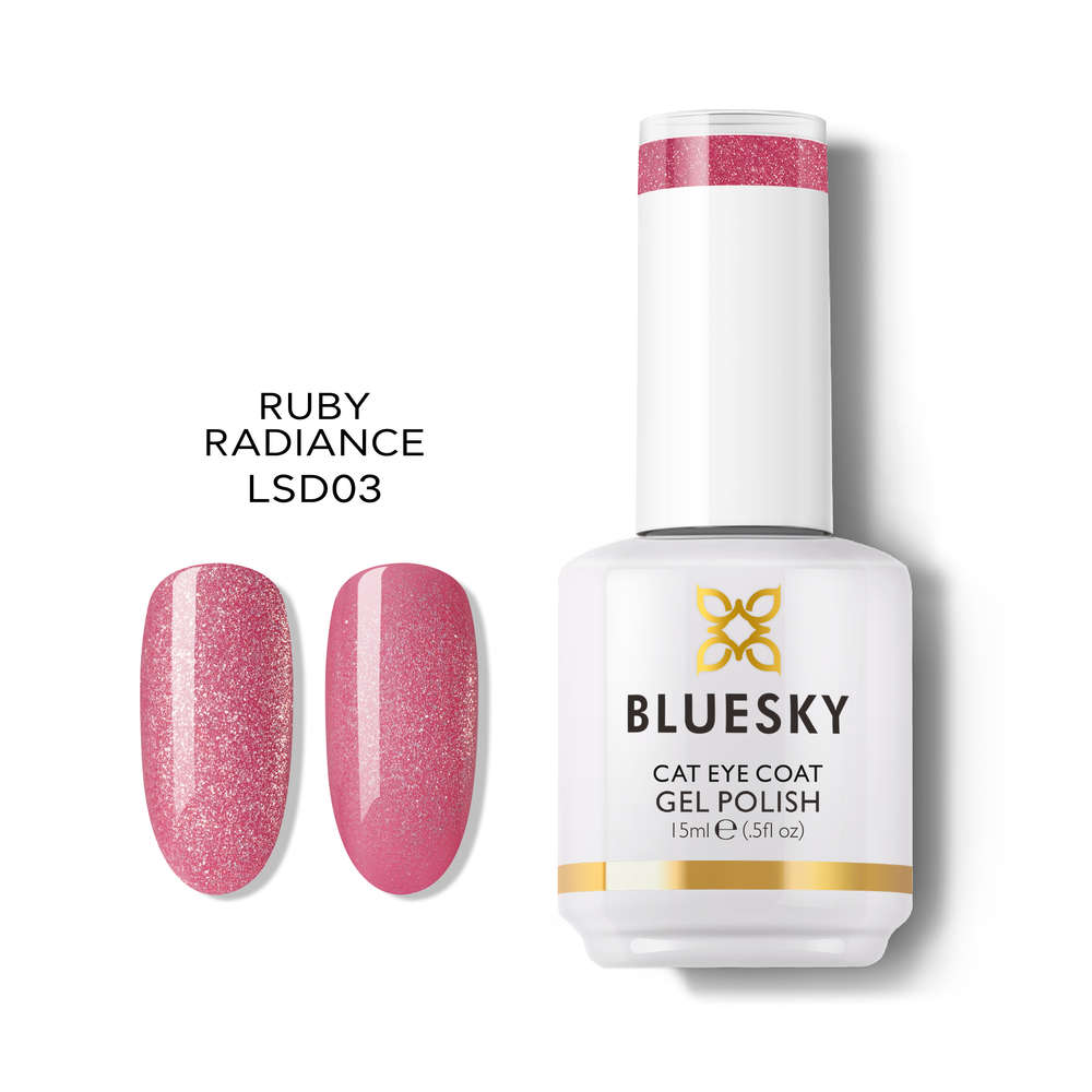 Bluesky Magnetic Gel Polish, Ruby Radiance