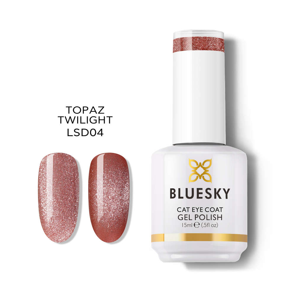 Bluesky Magnetic Gel Polish, Topaz Twilight