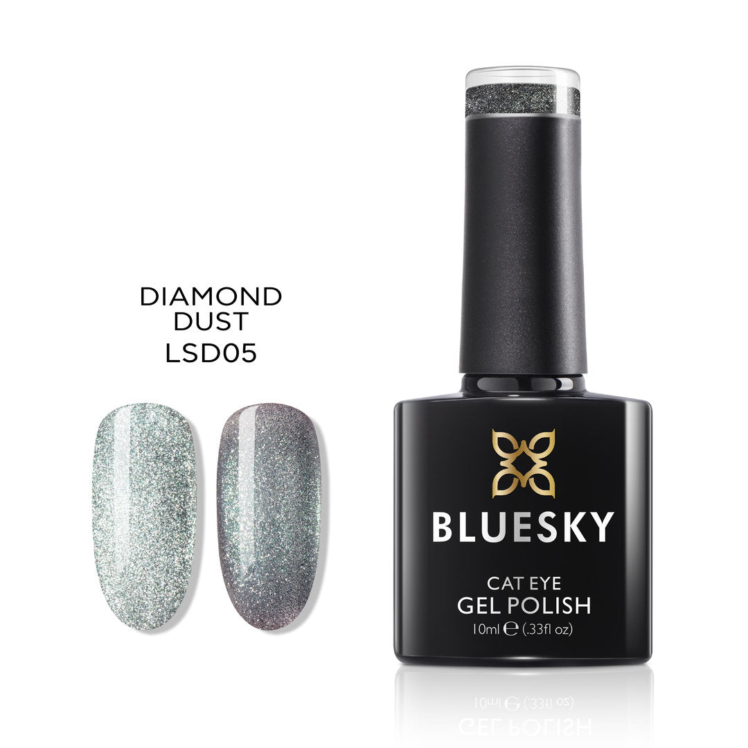 Bluesky Magnetic gel polish, Diamond Dust