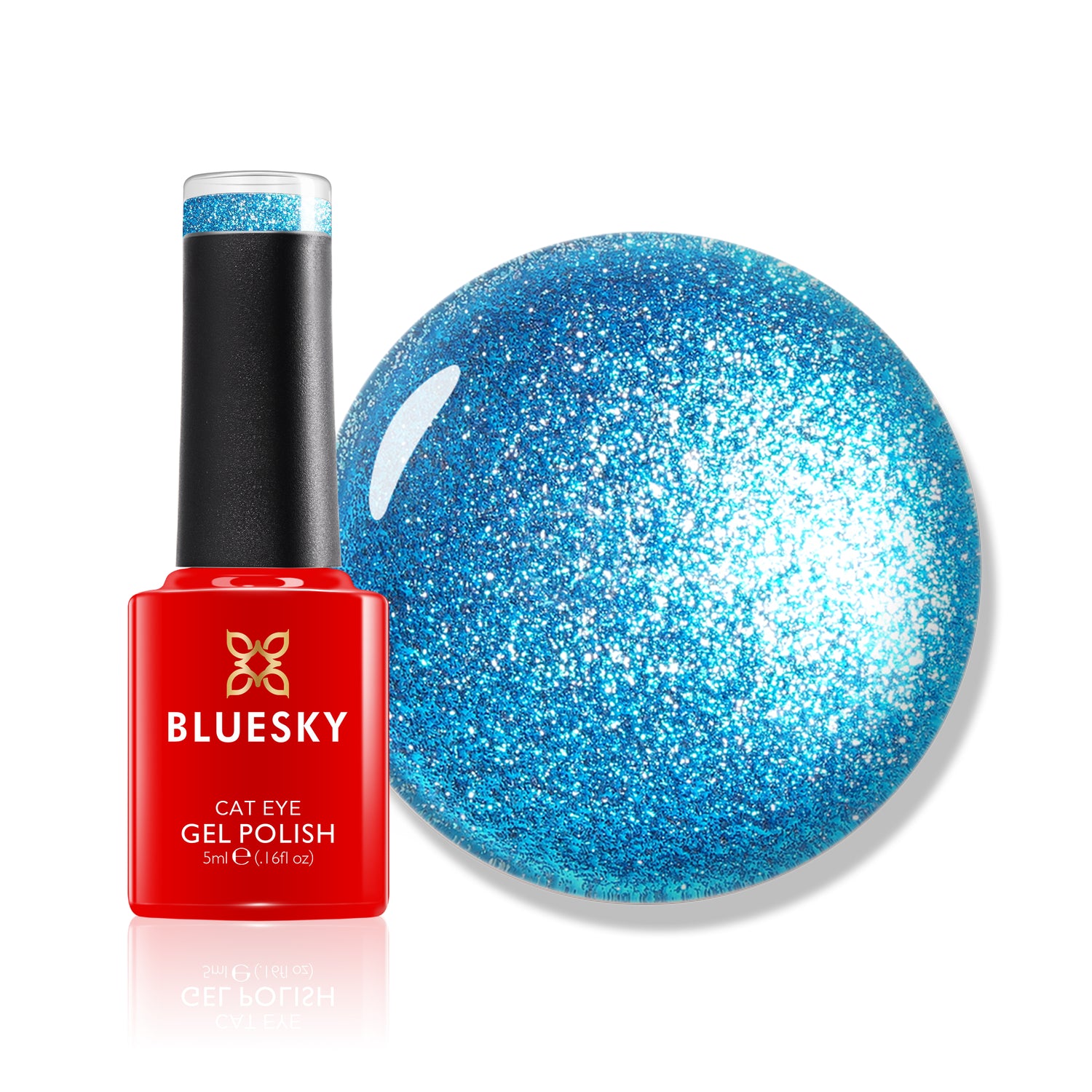 Bluesky Magnetic Gel Polish, Aquamarine Dream
