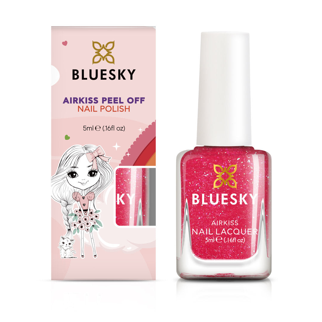 Bluesky Airkiss Peel Off Kynsilakka, Cherry Fizz
