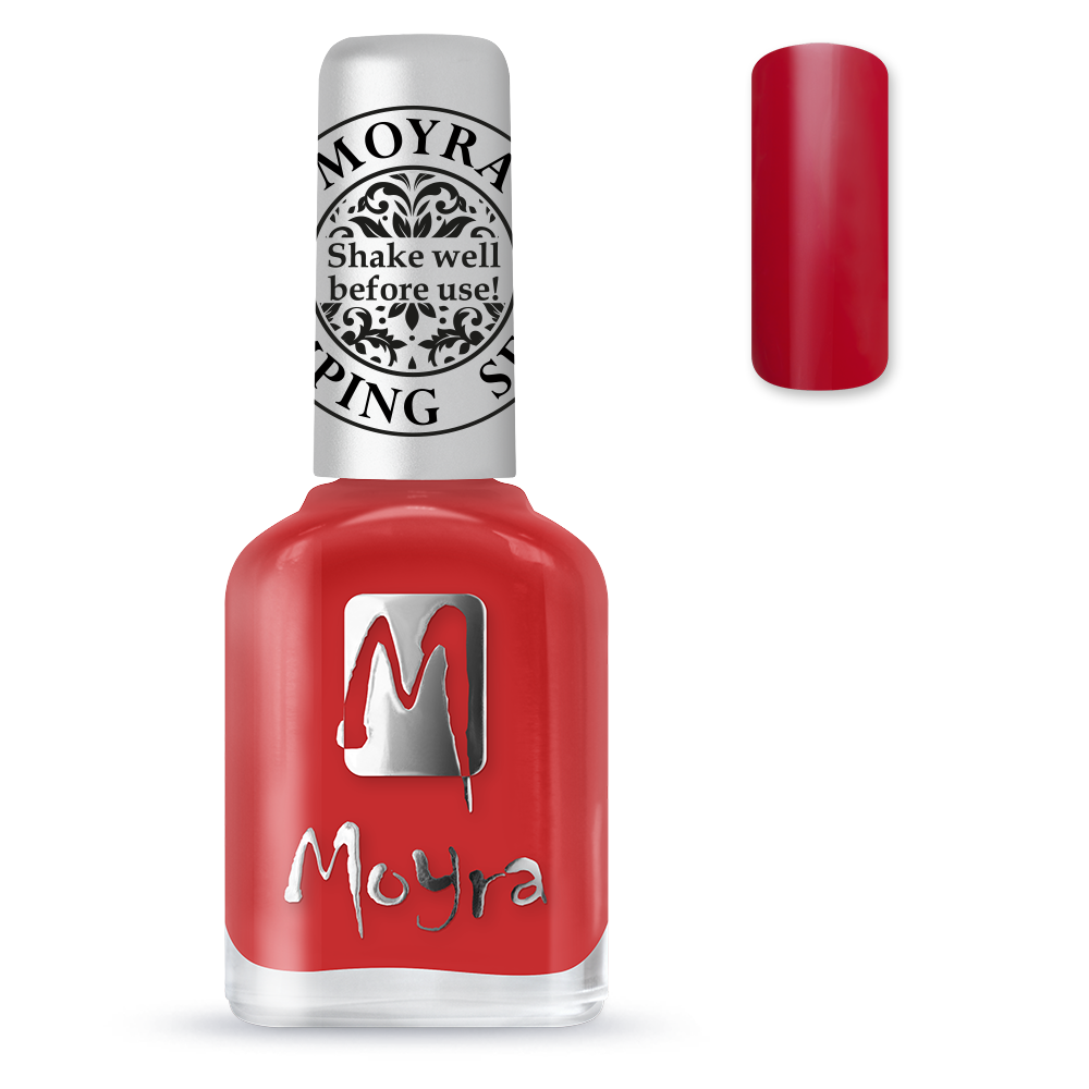 Moyra Stamping Polish, Red