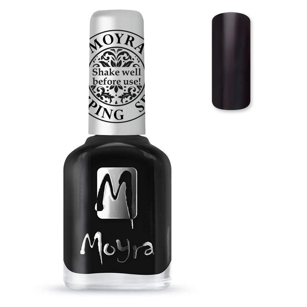 Moyra Stamping Polish, Black