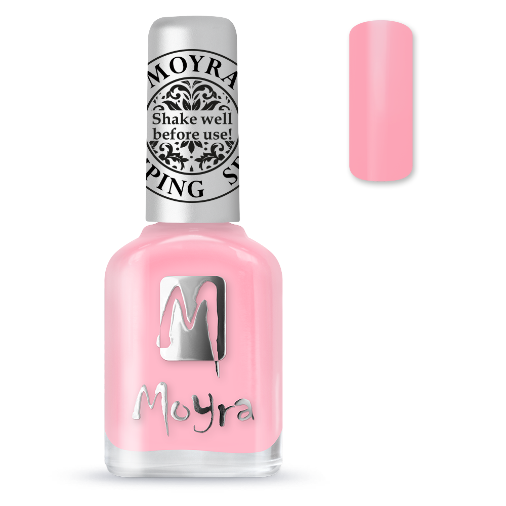 Moyra Stamping varnish, Light pink