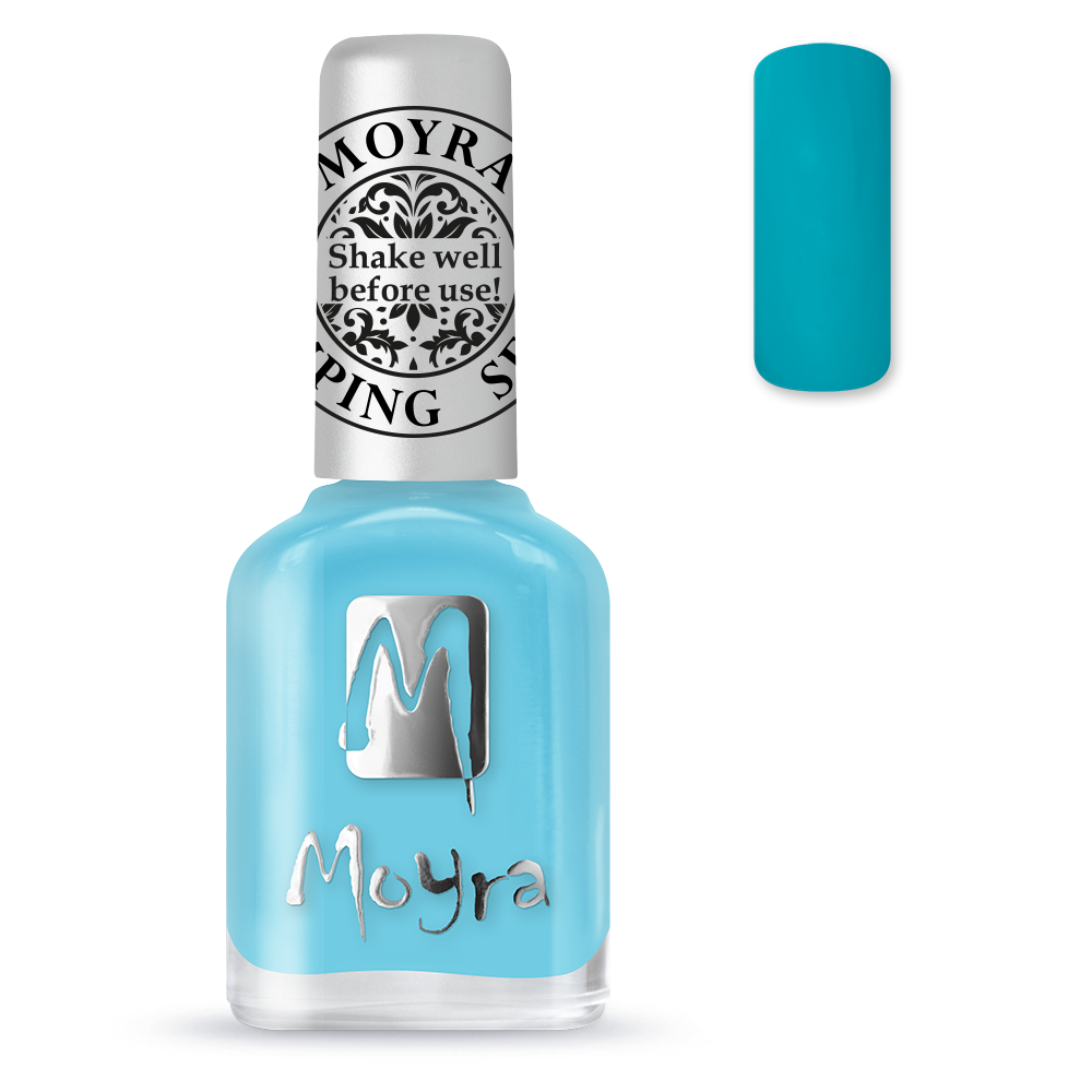 Moyra Stamping Polish, Turquoise