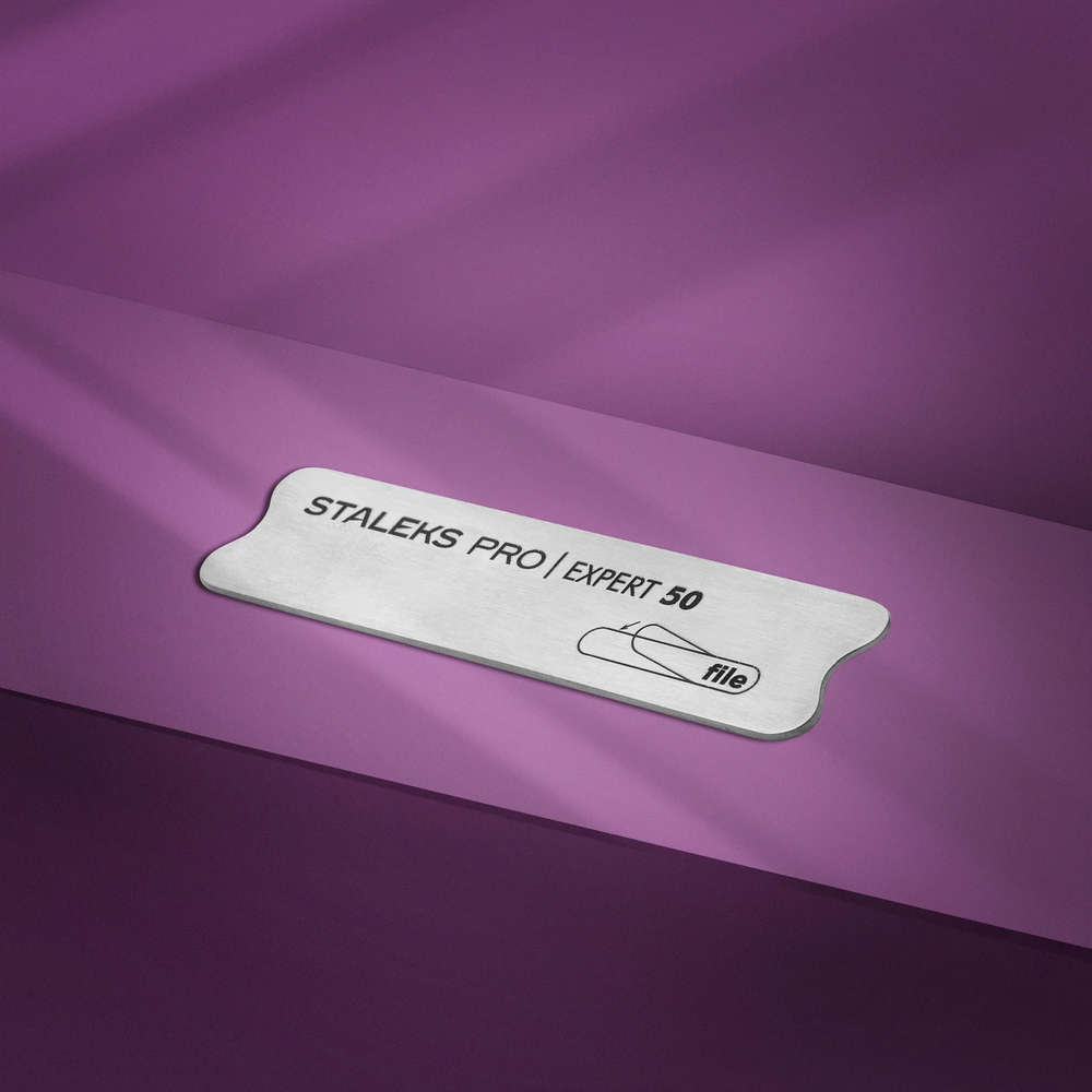 Staleks Pro Metal File Base Short Straight Expert 50 MBE-50
