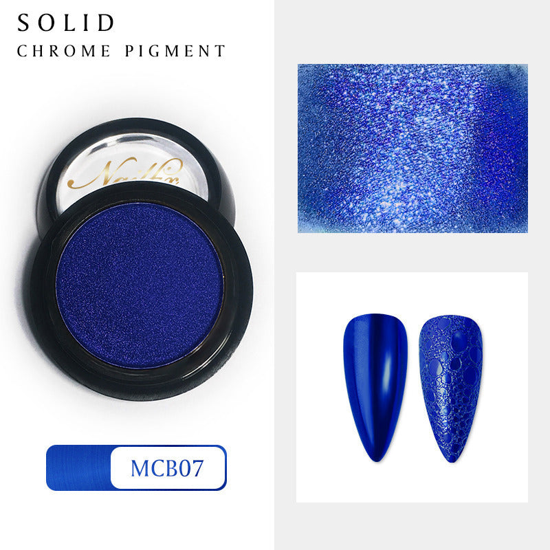 Nailfix Mirror Chrome Pigment, 07 Royal Blue