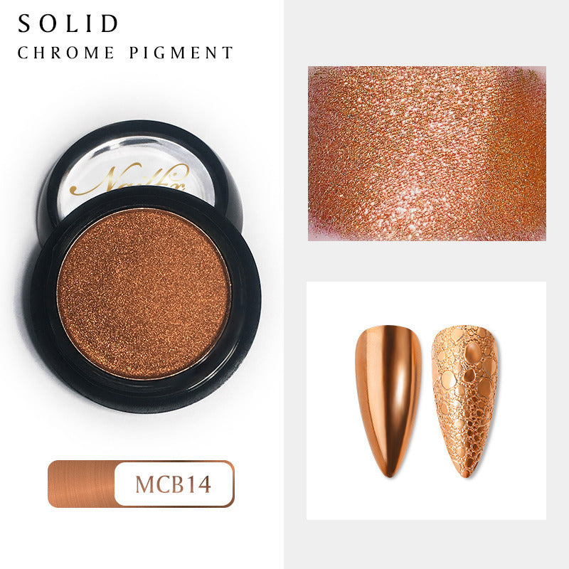 Nailfix Mirror Chrome Pigment, 14 Copper
