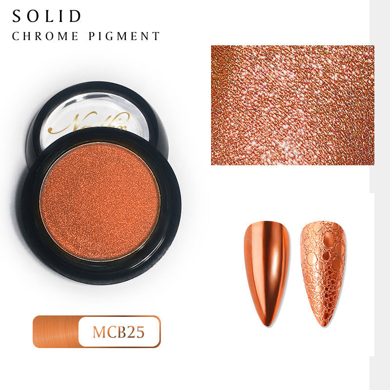 Nailfix Mirror Chrome Pigment, 25 Orange