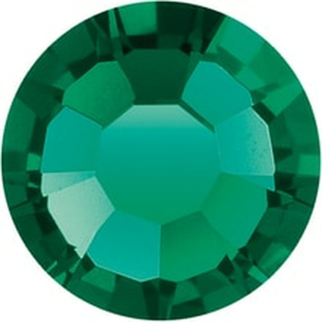 Decorative crystals Emerald 100 pcs