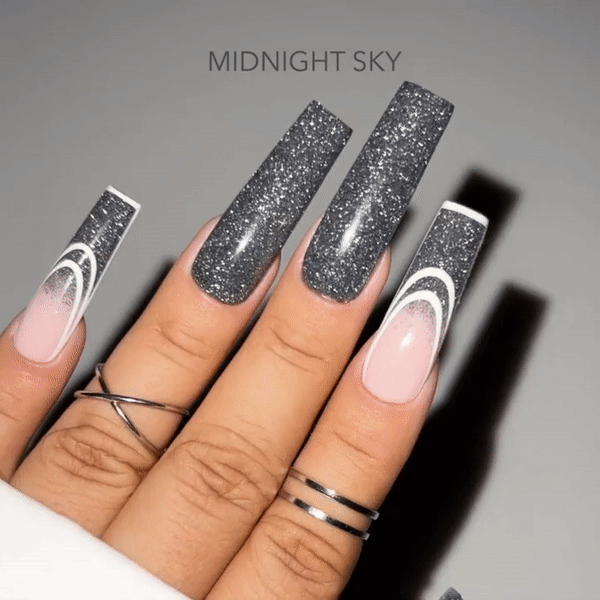 Kiara Sky Diamond FX Akryylipulveri 56g, Midnight Sky