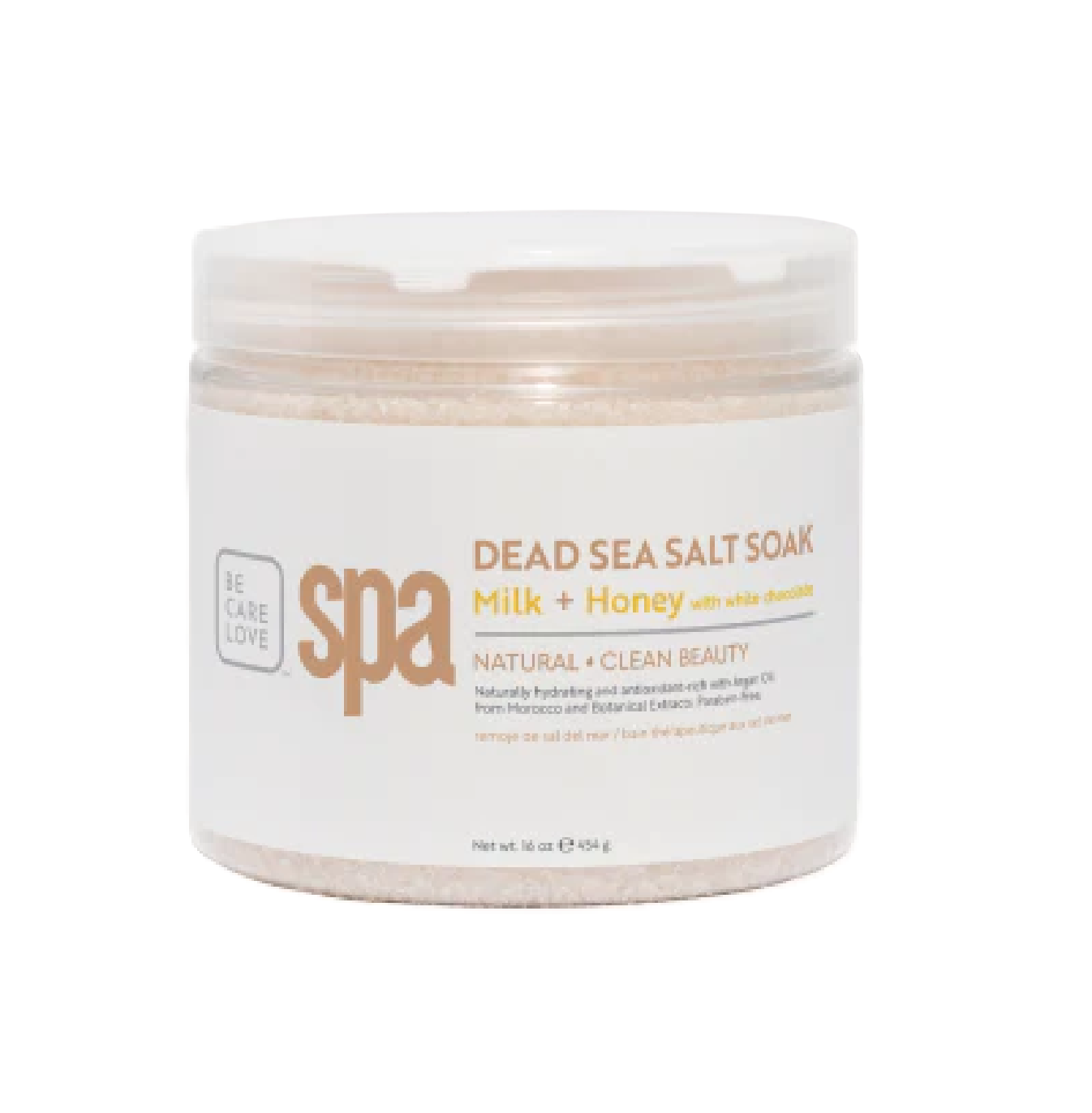 BCL Spa Dead Sea Salt Soak, Milk + Honey 473 ml