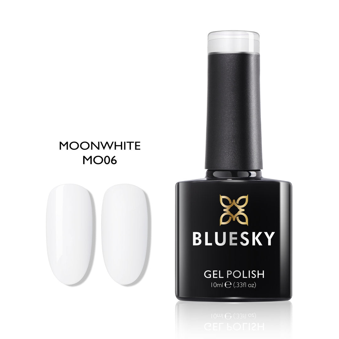 Bluesky Gel Polish, Moonwhite