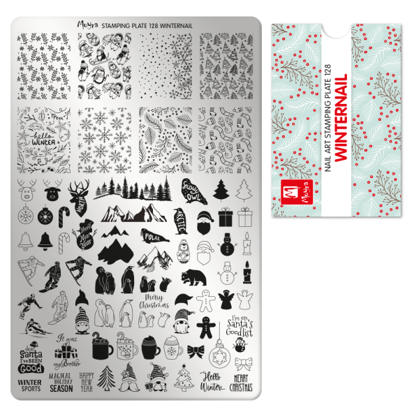 Moyra Stamping plate, 128 Winternail