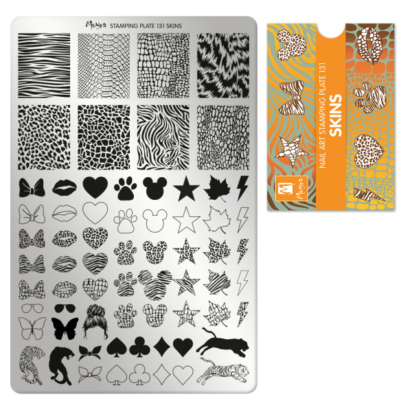 Moyra Stamping Plate, 131 Skins
