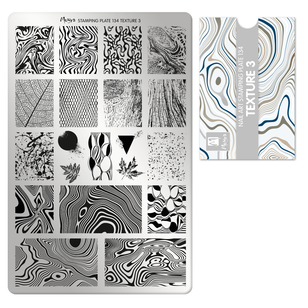 Moyra Stamping tile, 134 Texture 3