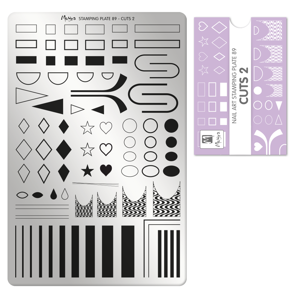 Moyra Stamping plate, 89 Cuts 2